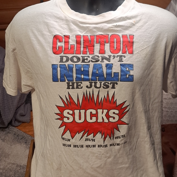 COPY - 1993 Clinton Political T Shirt - Picture 2 of 5